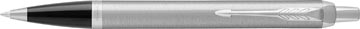 Parker IM stylo bille Stainless Steel CT, encre bleu