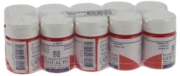 Gouache 16ml vermillon