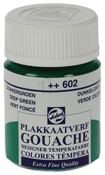 Plakkaatverf 16ml donkergroen talens