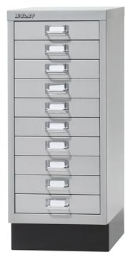 Ladenkast 10 laden grijs bisley