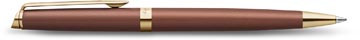 Waterman Hémisphère Metalic balpen, medium, koperrood GT, giftbox