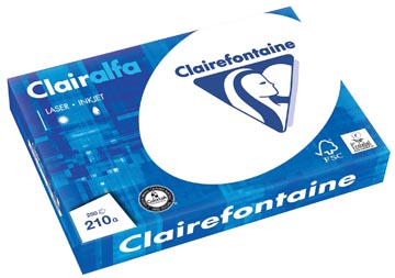 250 bl clairefontaine a3 210gr wit - 2217