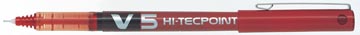 Roller hi-tecpoint v5 rood pilot