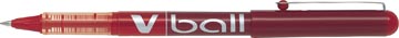 Roller liquid-ink v-ball v5 rood pilot