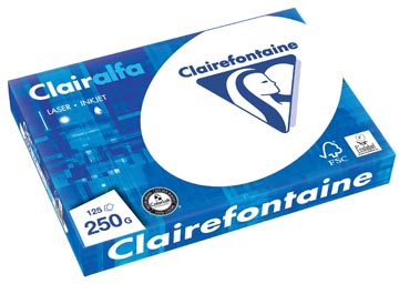 125 f clairalfa papier a4 250g