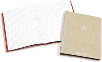 Schrift grijs linnen gertui q5 160 vel 80gr 14 x 22 cm aurora