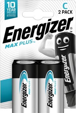 Bl.2 batterijen max plus c lr14 energizer
