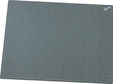 Snijmat 45 x 60 cm grijs folia