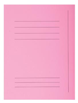 Exacompta dossiermap Super 210, met 3 kleppen, roze