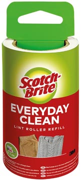 Scotch-Brite pluizenkleefroller navulling, 56 vellen