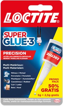Super glue 5gr + 50% gratuit loctite