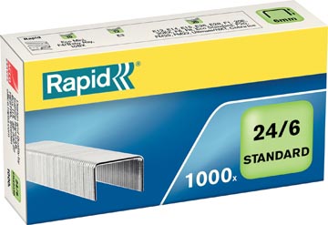 D.1000 nietjes 24/6 rapid 