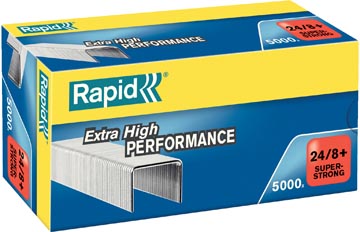 D.5000 nietjes gegalvaniseerd 24/8+ super strong rapid