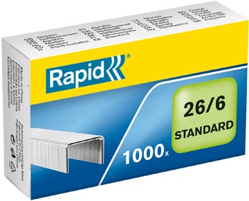 D.1000 nietjes 26/6 rapid