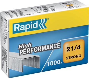 D.1000 nietjes gegalvaniseerd 21/4 rapid