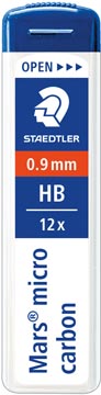 D.12 fijnstiften mars micr 0,9 mm hb staedlter