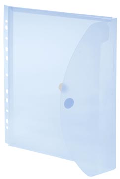 Foldersys pochette perforée A4, bleu