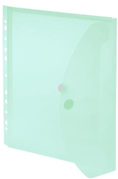 Foldersys pochette perforée A4, vert clair