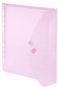 Foldersys pochette perforée A4, rouge