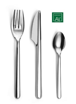 Av Environnement set de couverts, 3 pièces aves serviette