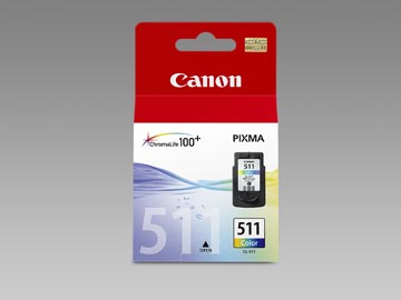 Canon cartouche d'encre CL-511, 245 pages, OEM 2972B001, 3 couleurs