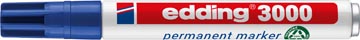 Marqueur edding 3000 bleu rond