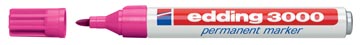 Marqueur permanent 3000 rose edding