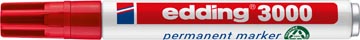 Permanent marker 3000 rood edding