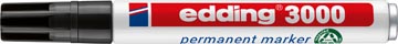 Permanent marker 3000 zwart edding