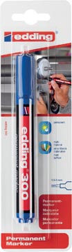 Permanent marker 300 blauw edding