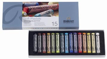 D.15 softpastels assorti rembrandt