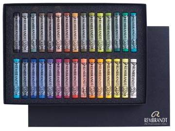 D.30 softpastels assorti rembrandt