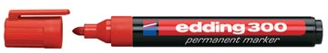 Permanent marker 300 rood edding