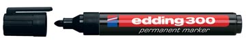 Permanent marker 300 zwart edding