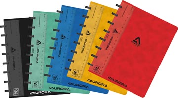 Schrift glanskarton gelijnd 72 vel 90gr a5 assorti adoc