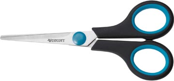 Ciseaux softgrip symmetrisch bleu / noir 14 cm westcott