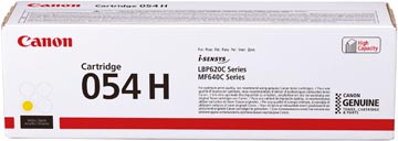 Canon toner 054 H, 2.300 pagina's, OEM 3025C002, geel