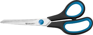 Ciseaux soft grip 20,4 cm bleu/noir westcott