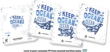 Cahier classic a5 q5 ocean waste plastics  adoc