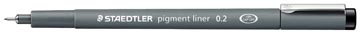 Pigmentliner 0.2 mm zwart staedtler