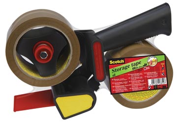 Handdispenser h180 incl. 2 rollen verpakkingstape pp 50mm x 66 m  bruin scotch