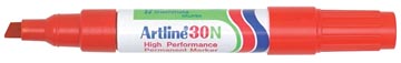Permanent marker artline 30  rood