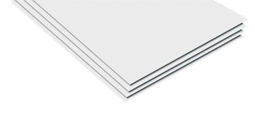 P.500 vel tekenpapier 180gr 27 x 36 cm wit