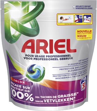 Ariel Pro Pods capsules de lessive, Color, paquet de 50 pièces