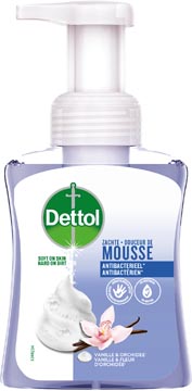 F.250 ml handzeep met pomp mousse orchidee &amp; vanille dettol