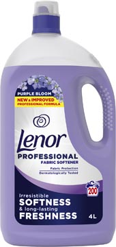 Lenor Professional adoucissant fleur violette, bouteille de 4 l