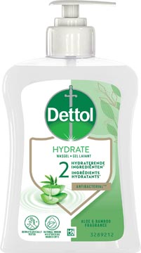 Fl. 250 ml handzeep hydrate aloe vera en bamboe dettol