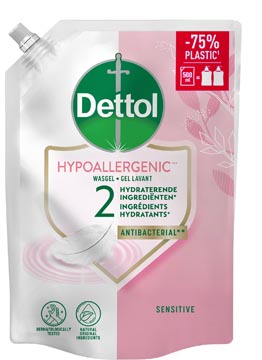 Z.500 ml navulling handzeep hypoallergenic dettol