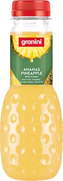 Granini nectar d'ananas, bouteille de 33 cl, paquet de 12 pièces