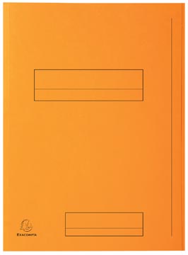 Exacompta chemise de classement Super 210, paquet de 50 pièces, orange